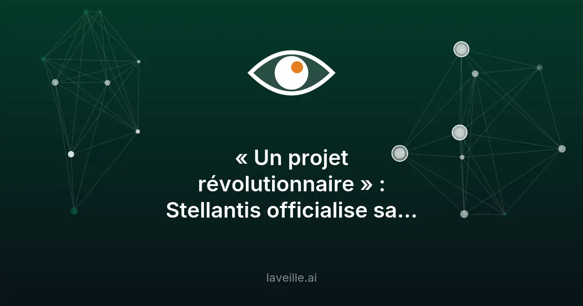 Stellantis lance une voiture électrique à moins de 15 000 €