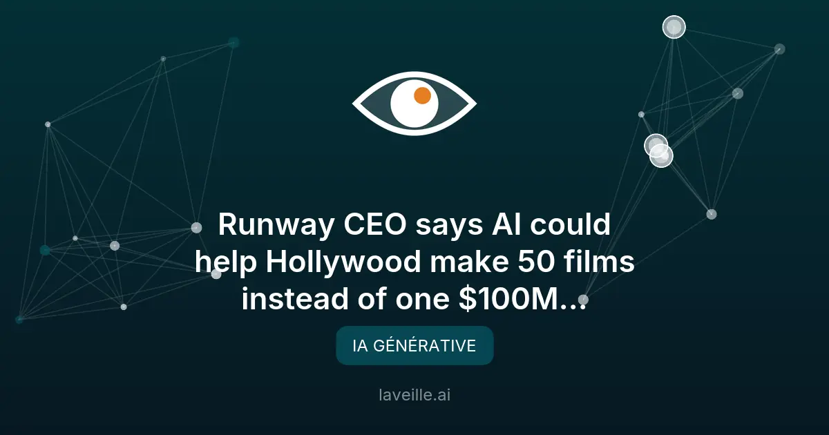 L'IA révolutionne Hollywood : 50 films pour 100 millions