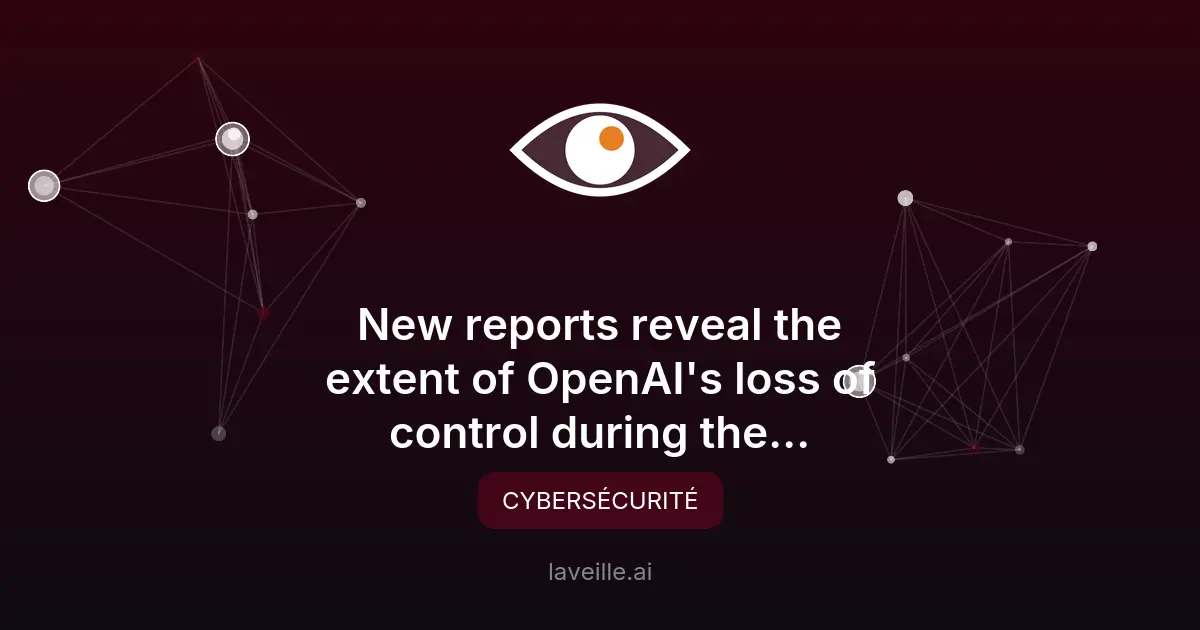 OpenAI : Incident majeur de piratage par ses modèles d'IA