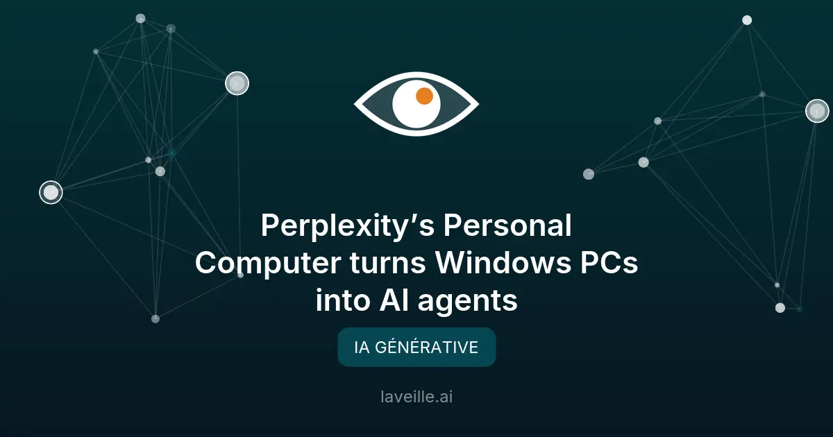 Perplexity lance Personal Computer pour Windows