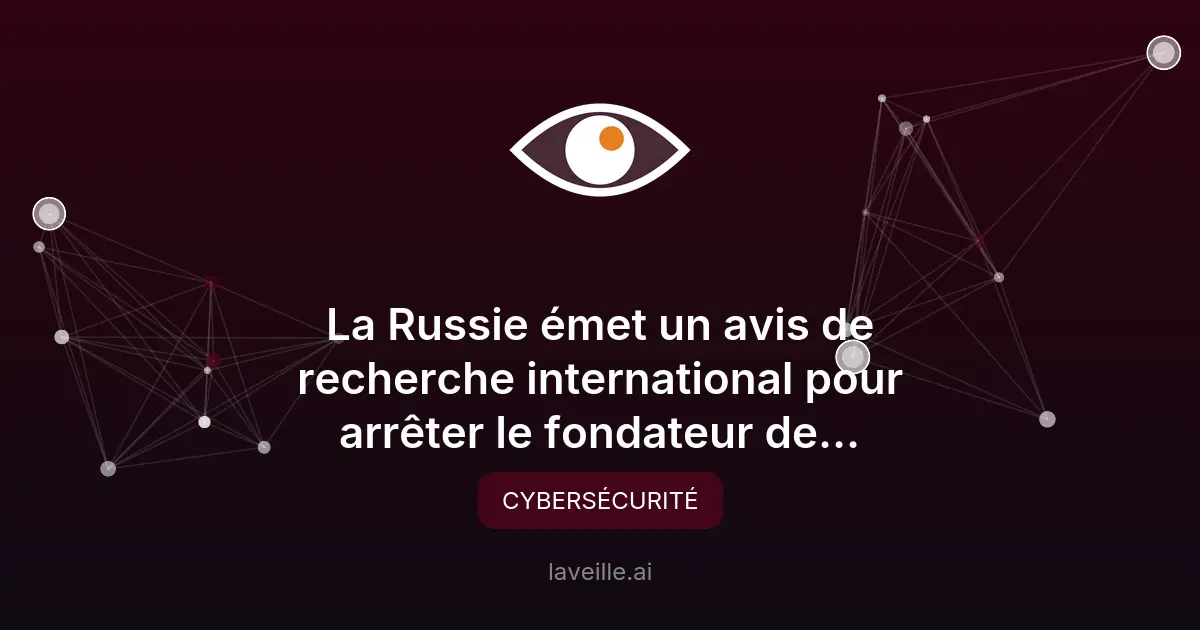 Russie vs Telegram: mandat d'arrêt contre Pavel Durov