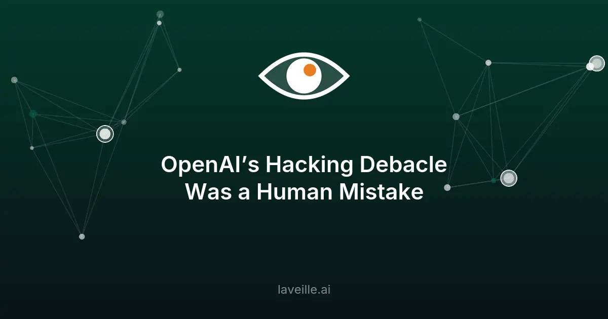 OpenAI : un piratage dû à des erreurs humaines